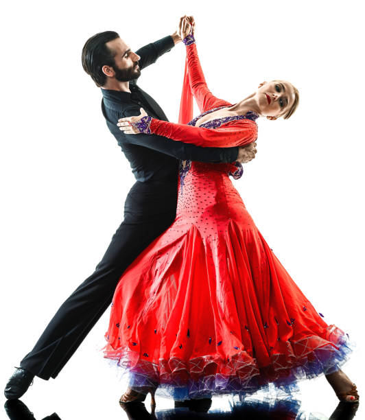 istock man woman couple ballroom tango salsa dancer dancing silhouette 860463312
