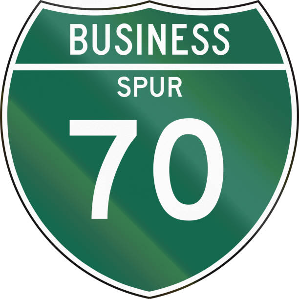 istock United States MUTCD road sign - Business spur 860463326