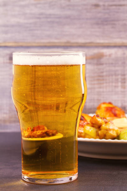 istock Beer and chicken wings buffalo with cheese dip 860463648