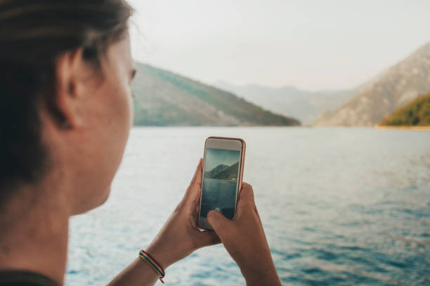 istock Taking a picture with mobile phone 860464948
