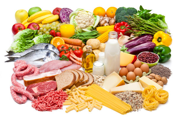 istock Table filled with different types of food 860465128
