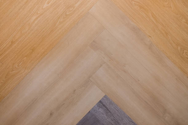 istock Wood texture background, laminate wooden floor, nature seamless pattern 860465144