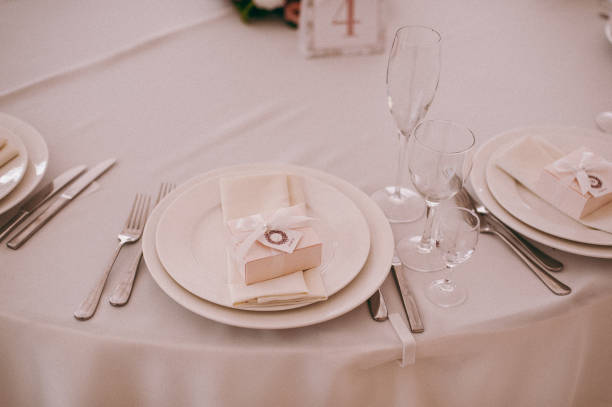 istock Decoration of tables at the wedding 860465540