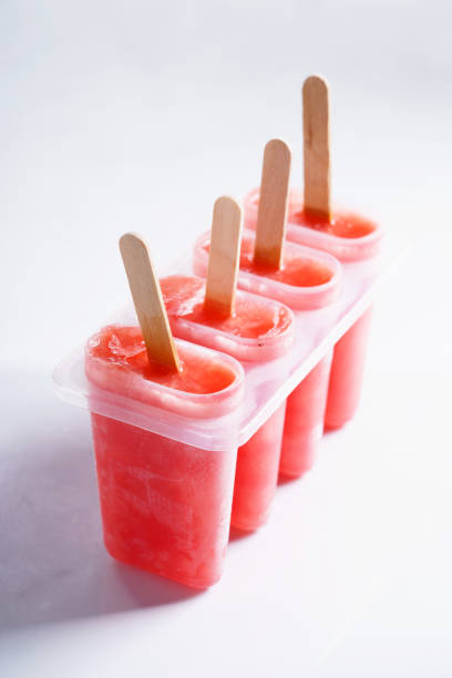 istock Homemade watermelon popsicles; ice pop 860469134