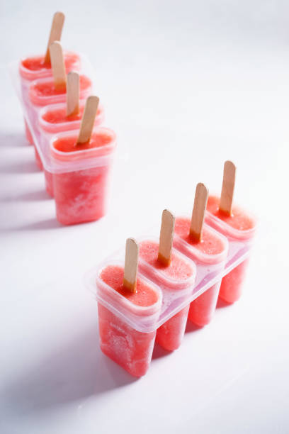 istock Homemade watermelon popsicles; ice pop 860469150