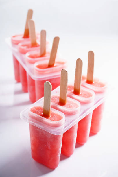 istock Homemade watermelon popsicles; ice pop 860469168