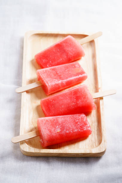 istock Homemade watermelon popsicles; ice pop 860469218