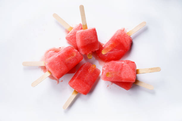 istock Homemade watermelon popsicles; ice pop 860469364