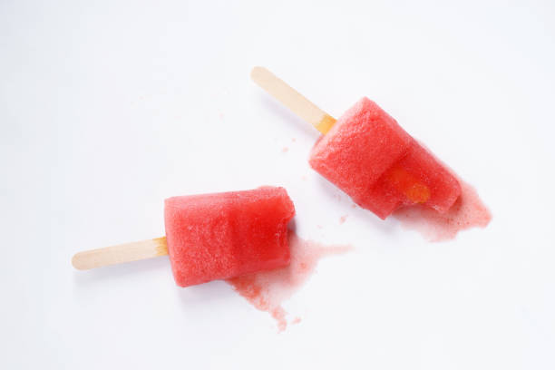 istock Homemade watermelon popsicles; ice pop 860469422