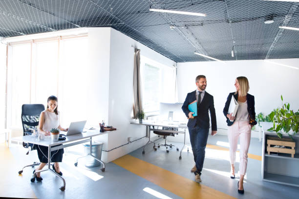 istock Business people in the office working. 860472680