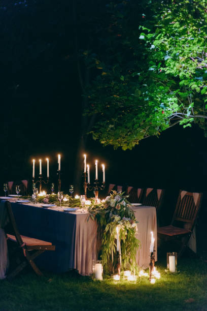 istock Decoration of tables at the wedding 860475606