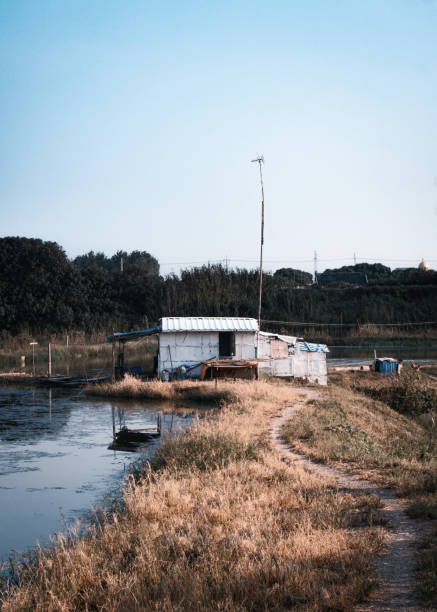 istock A White house By the Lake 860481186