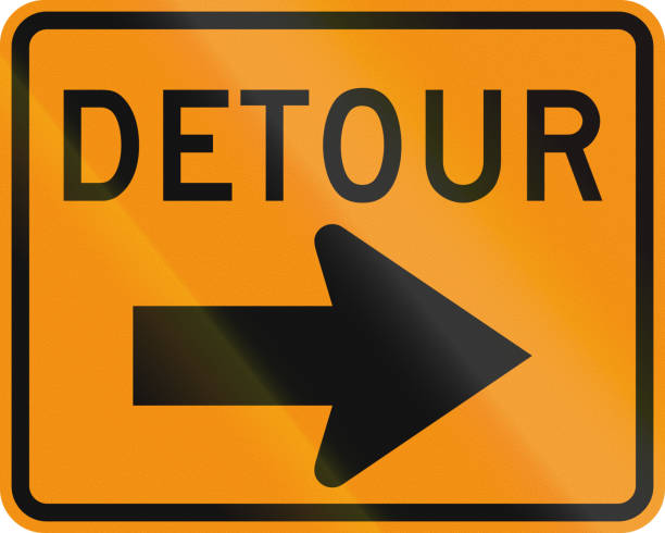 istock United States MUTCD road sign - Detour 860488526