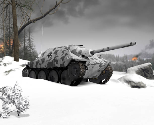istock Winter Warfare Military Operations,  Arctic 860488598