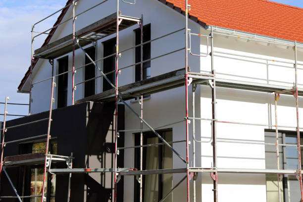 istock House with new facade painting 860492436