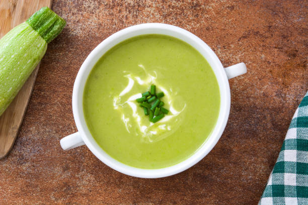 istock Zucchini soup in bowl 860502926