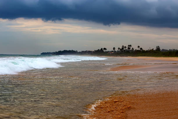 istock Moonsoon on a beach of a tropical island 860508180