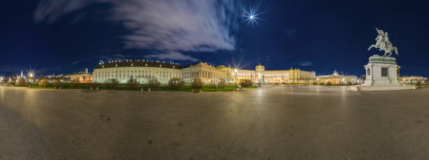 heldenplatz wien - international tourism trade fair - fotografias e filmes do acervo