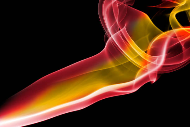 istock Spain national smoke flag 860532152