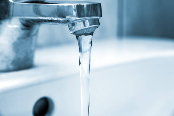 Running water from the tap