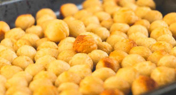 istock fried mashed potato balls in a frying pan 860533896