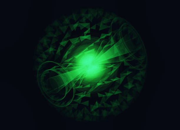 istock Nuclear fusion and high power energy concept 860541734