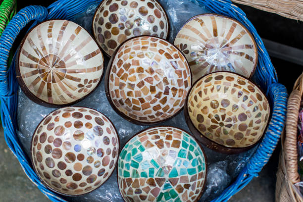 Souvenirs in the market. Cambodia