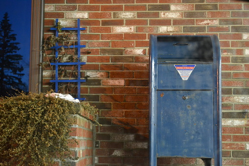 Weathered mailbox