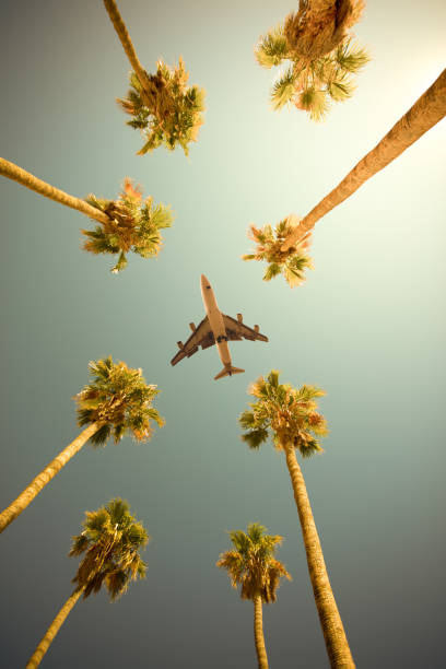 istock Planes flying over Los Angeles 860566020