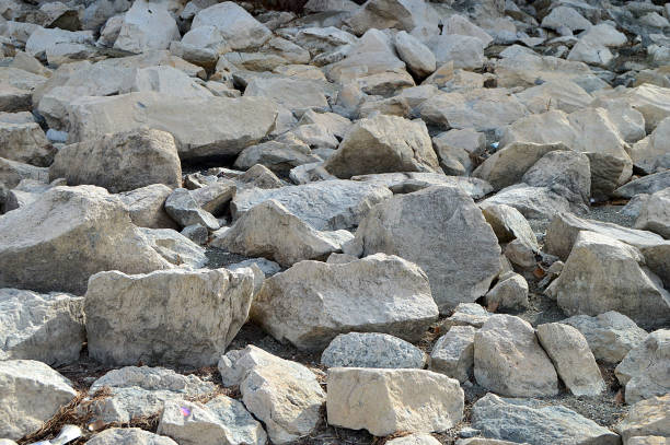 istock large rocks set in front of the dam, creating sets from the rocks, 860567176