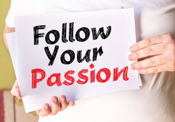 istock Follow Your Passion written on white paper 860573910