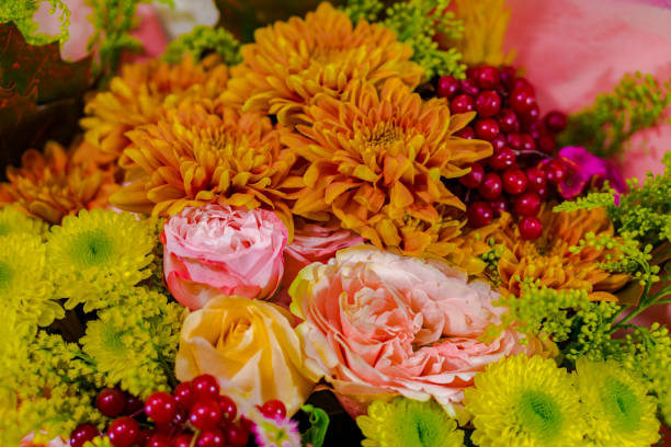 istock A bouquet of close-up. 860579046