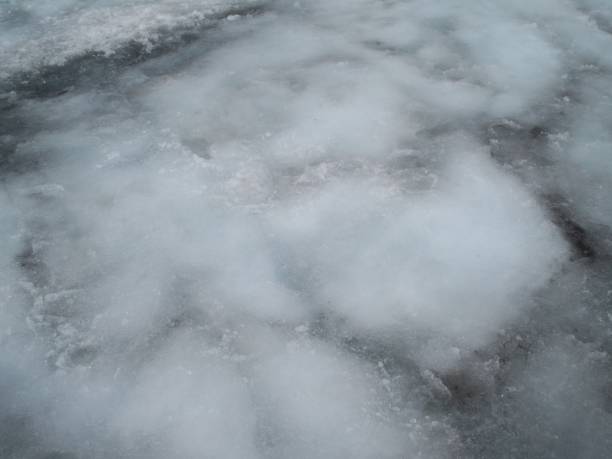 istock Close-up look at a surface of a glacier. 860587820