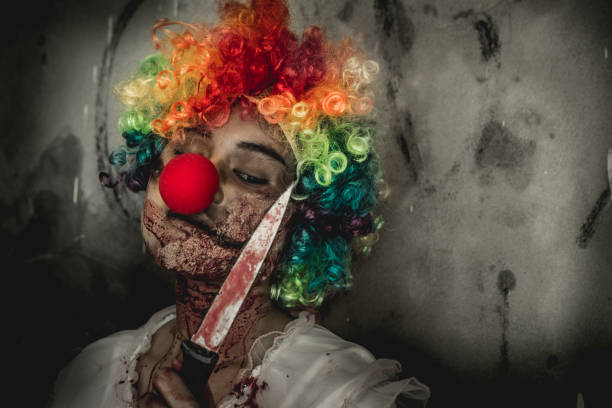 istock Zombie Joker Girl 860588178