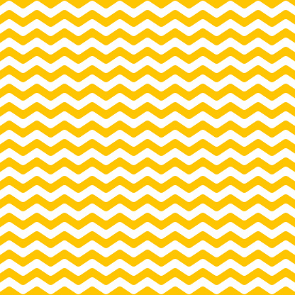 Pattern stripe seamless yellow and white colors. Wave pattern stripe abstract background vector.