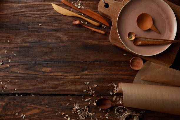 istock Vintage kitchen utensils for cooking 860591316