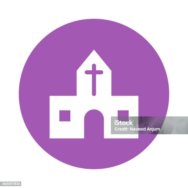 Ilustración de Icono De Color Círculo De Glifos De Iglesia y más Vectores  Libres de Derechos de Biblia - Biblia, Bien vestido, Conceptos - iStock