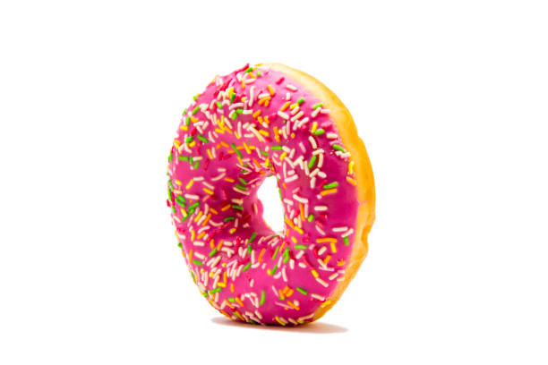 istock Donut in glaze on a white background 860599040