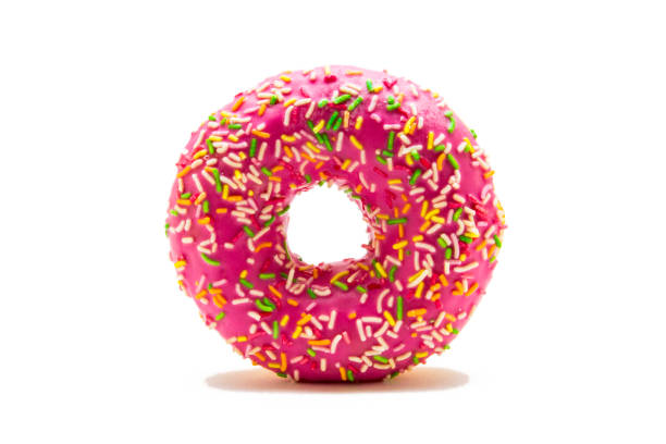 istock Donut in glaze on a white background 860599468