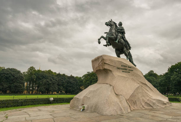 istock The bronze horseman statue to Peter the Great 860602250