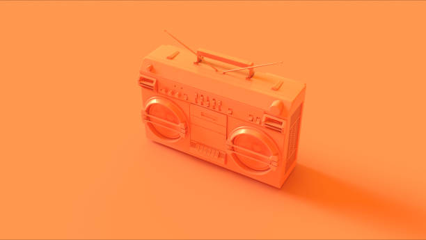 istock Orange / Peach Boombox 860609746