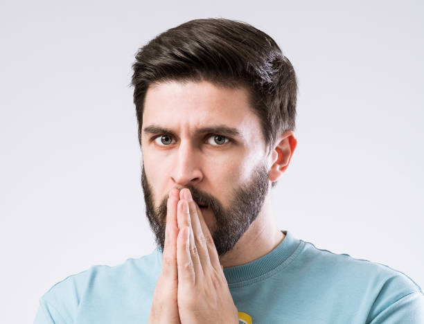 istock Emotions of bearded man 860610204