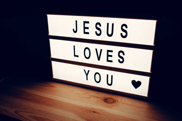 istock Jesus loves you 860613830