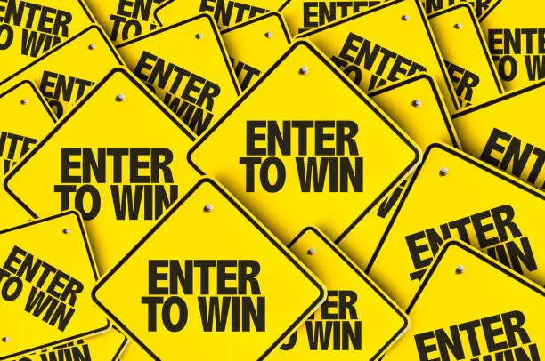 Enter to Win sign