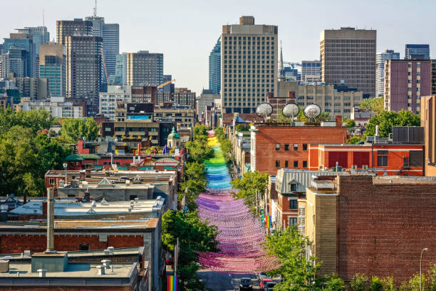 istock Montreal view of the village 860635218
