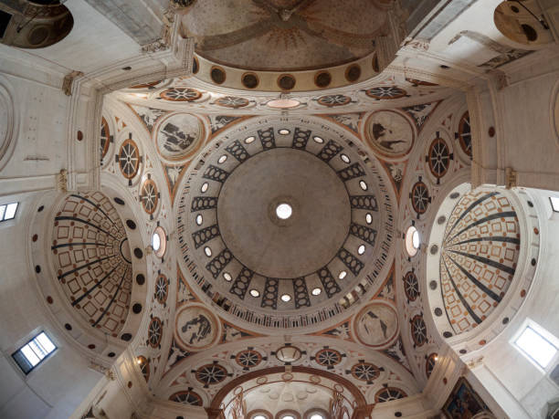 istock Ceiling of Church in Milan 860639018