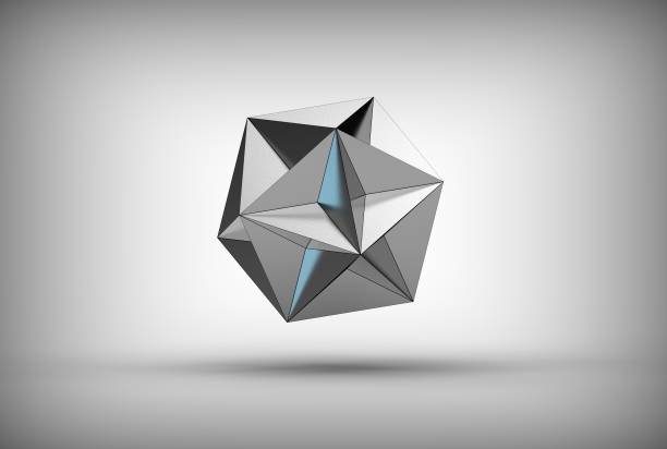 istock 3d rendering of great dodecahedron 860639740