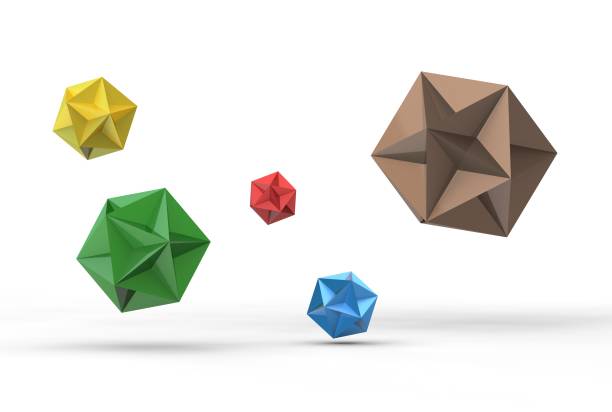 istock 3d rendering of great dodecahedron 860639746
