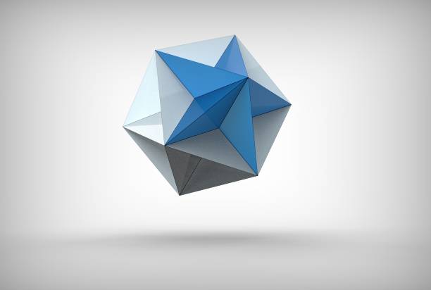 istock 3d rendering of great dodecahedron 860639780