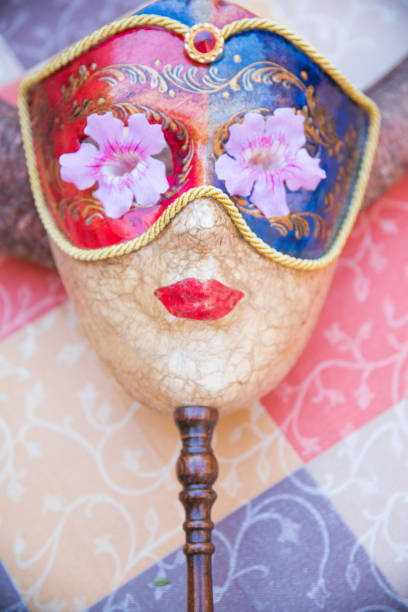 istock woman with mascara and horn 860643246